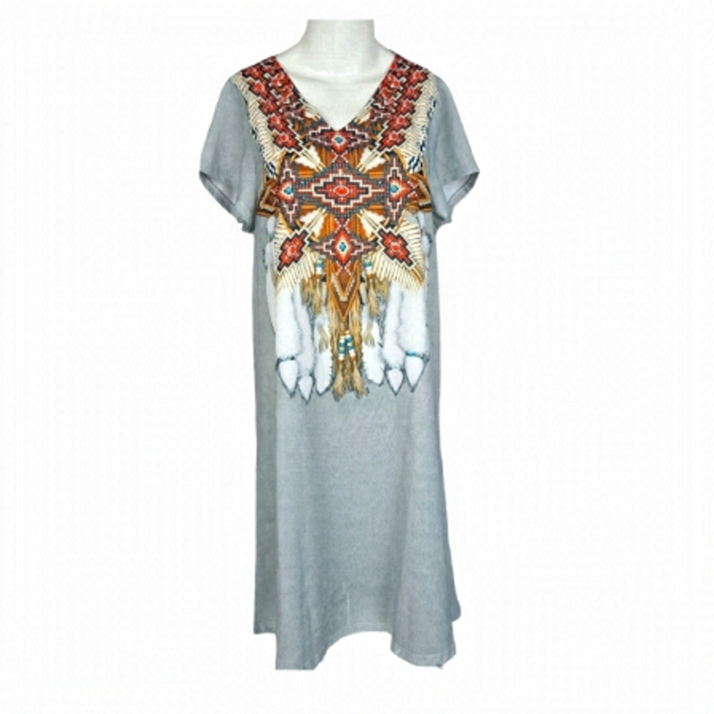 Cowgirl Studios Boho Shirt‎ Dress
